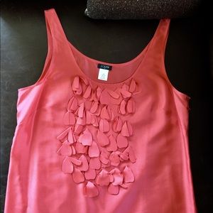 J Crew Silk Petal Camisole